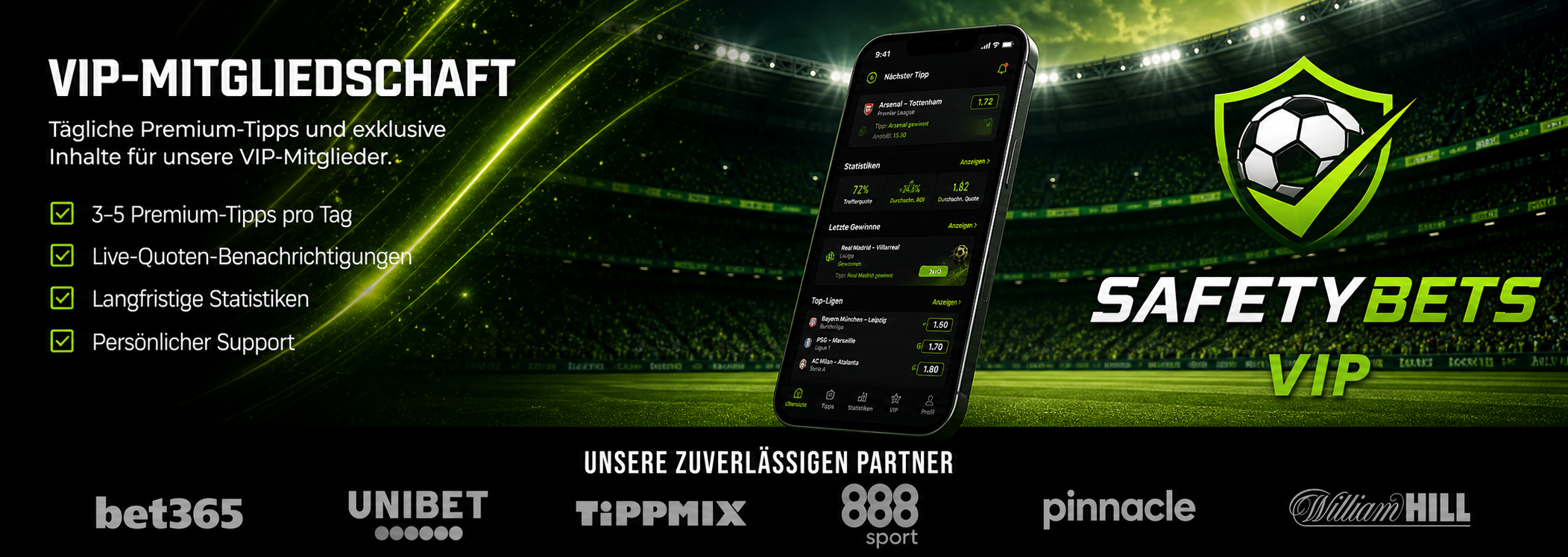 SafetyBets Plattform
