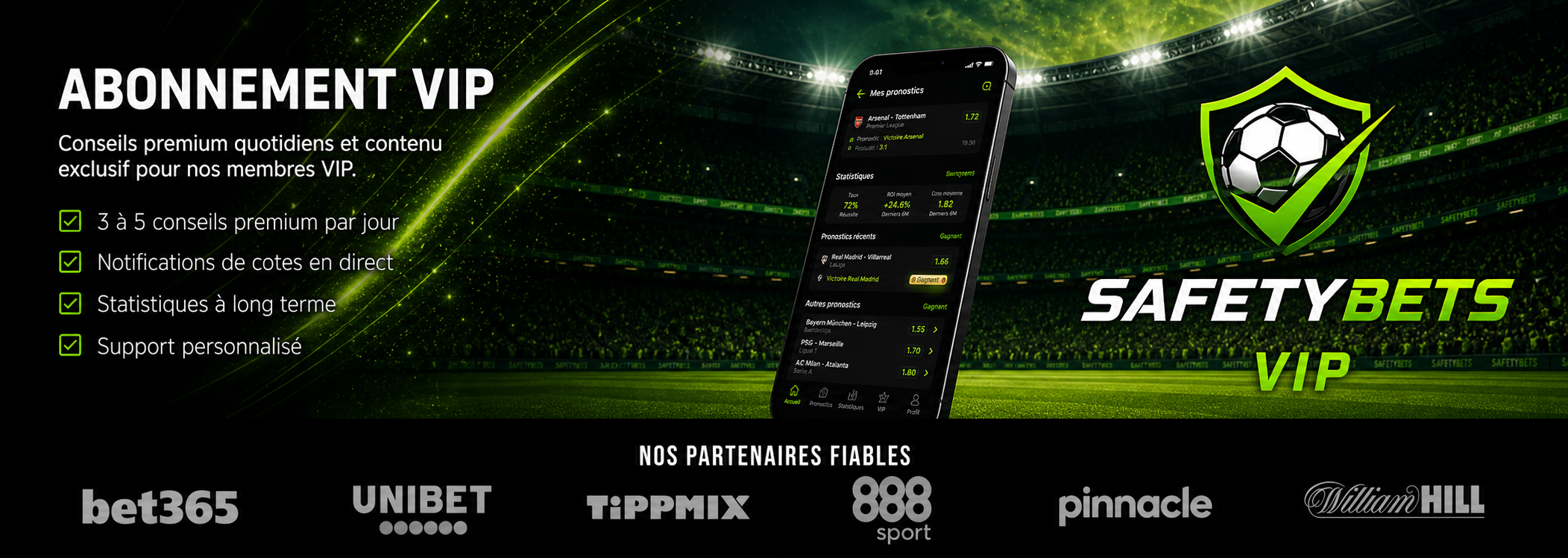 Plateforme SafetyBets